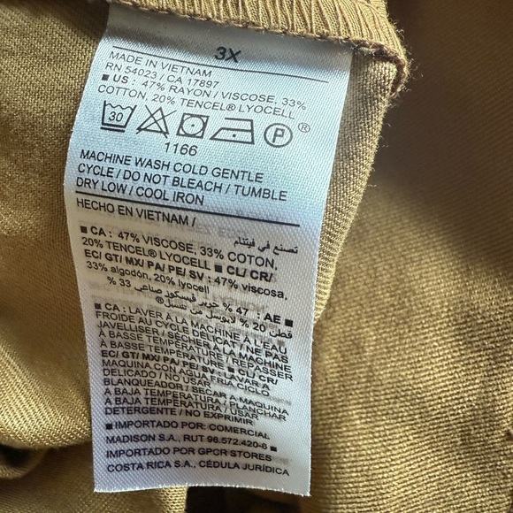 Old Navy Women Extra High-Waisted Taylor Trouser Short 5-inch inseam Clifftop 3X - Picture 7 of 8